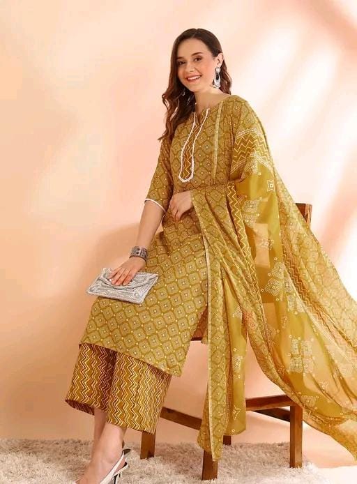 Allure Fashion Women's kurta Dupatta sets