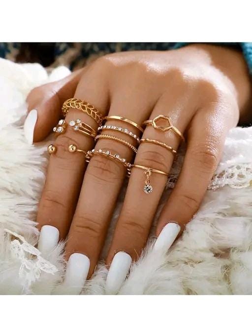 Allure Fashion Women's Combo Rings