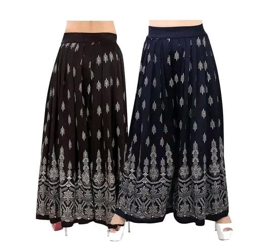 Allure Fashion Women's Flared Sharara Plazzao