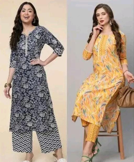 Allure Fashion Women's kurta sets Combo