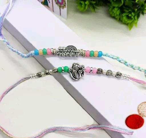 Allure Fashion Bhaiya Bhabhi Evil eye Couple Rakhi