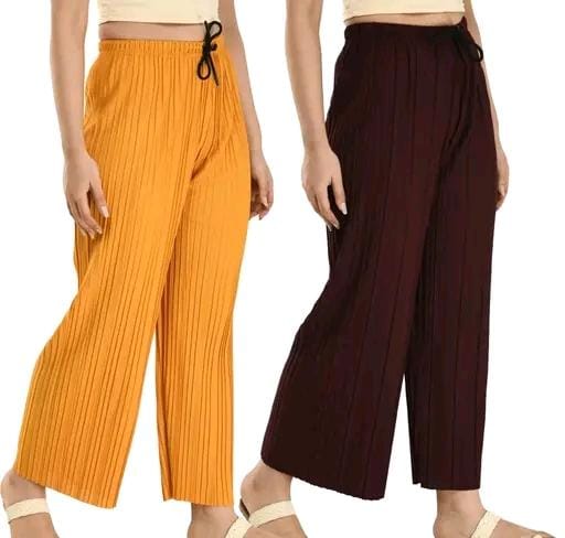 Allure Fashion Women's Flared Sharara Plazzao