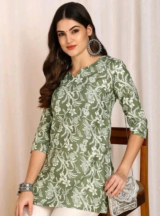 Allure Fashion Women's Short kurti Tunics