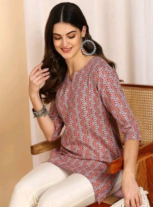 Allure Fashion Women's Short kurti Tunics