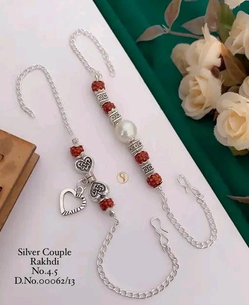 Allure Fashion Bhaiya Bhabhi Evil eye Couple Rakhi