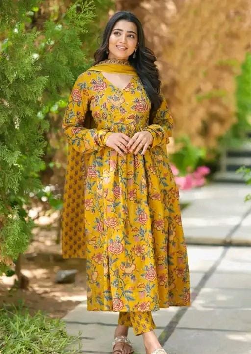 Allure Fashion Women's kurta Dupatta sets