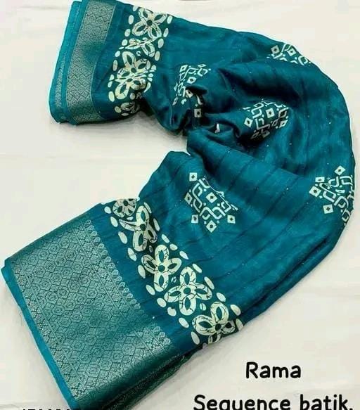 Allure Fashion women's Stylish organzaa saree