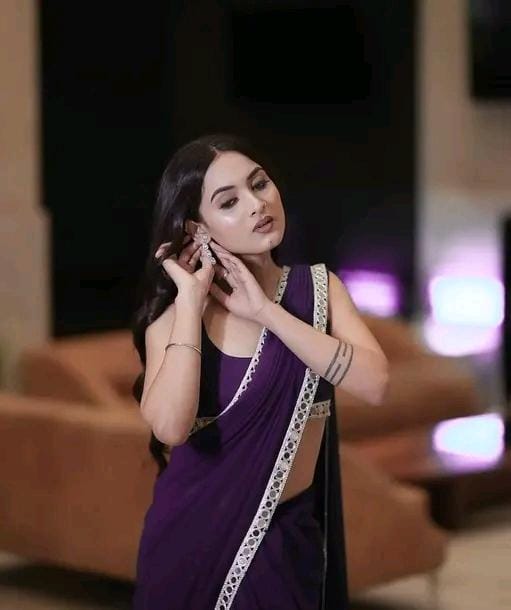 Allure Fashion women's Stylish organzaa saree