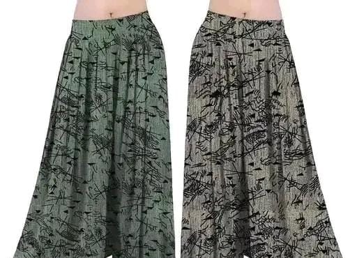 Allure Fashion Women's Flared Sharara Plazzao