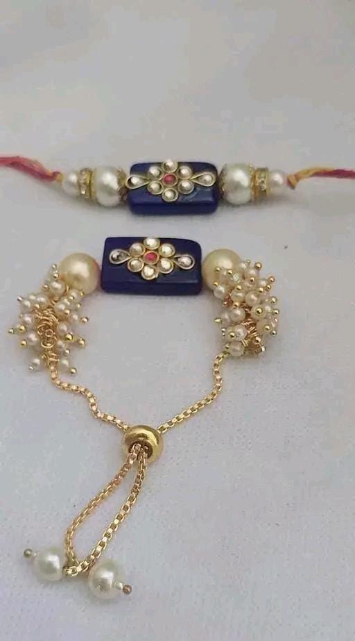 Allure Fashion Bhaiya Bhabhi Evil eye Couple Rakhi