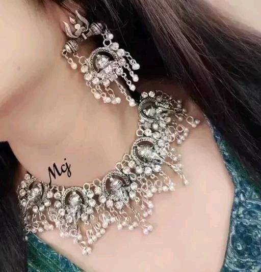 Allure Fashion Oxidised jewellery set