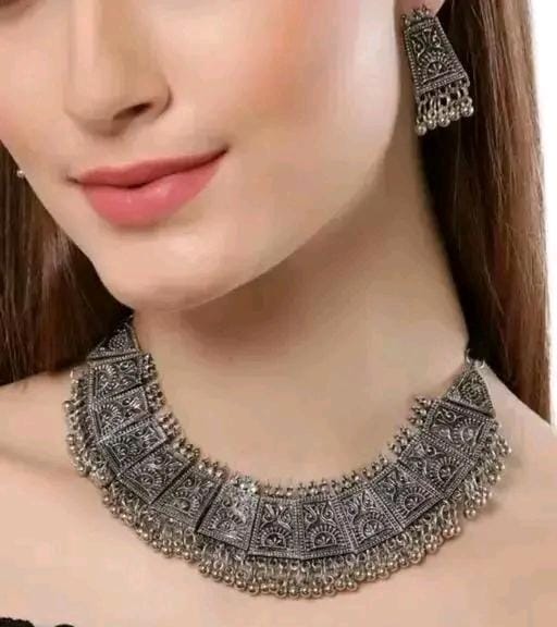 Allure Fashion Oxidised jewellery set