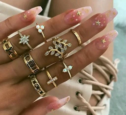 Allure Fashion Women's Combo Rings