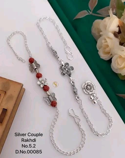 Allure Fashion Bhaiya Bhabhi Evil eye Couple Rakhi