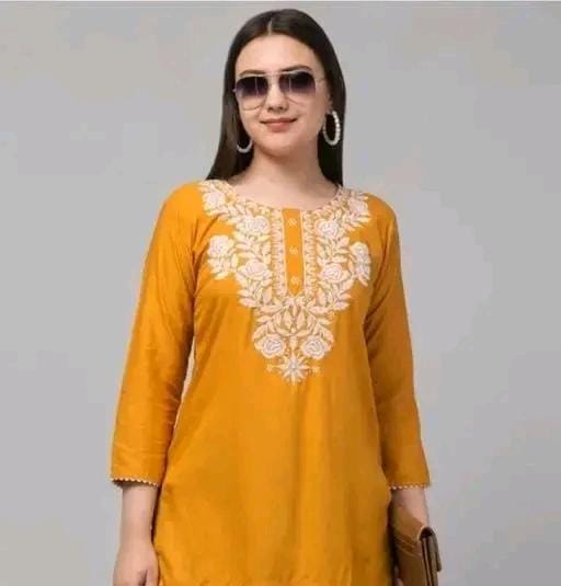 Allure Fashion Women's Short kurti Tunics