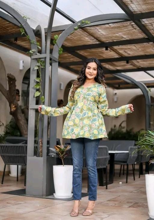 Allure Fashion Women's Short kurti Tunics