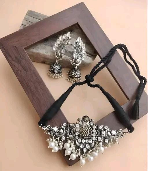 Allure Fashion Oxidised jewellery set