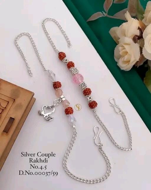 Allure Fashion Bhaiya Bhabhi Evil eye Couple Rakhi