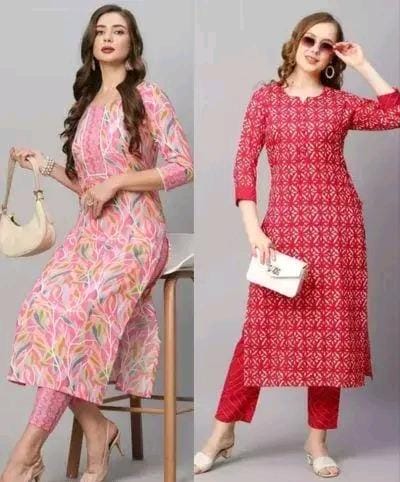 Allure Fashion Women's kurta sets Combo
