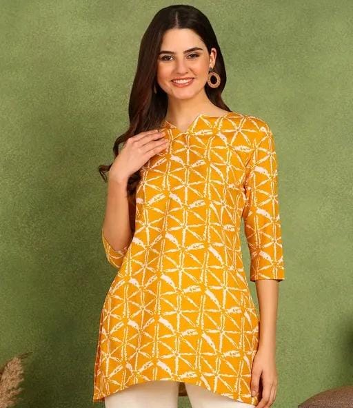 Allure Fashion Women's Short kurti Tunics