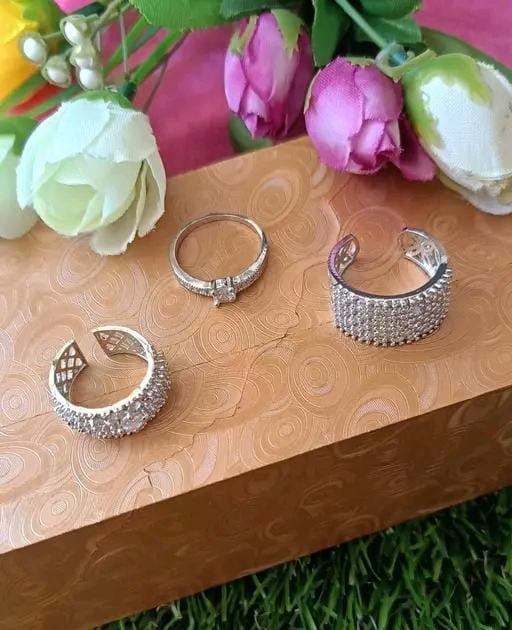 Allure Fashion Women's Rings Combo