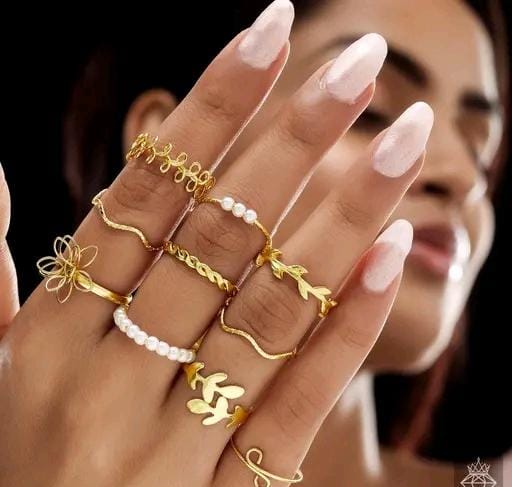 Allure Fashion Women's Combo Rings