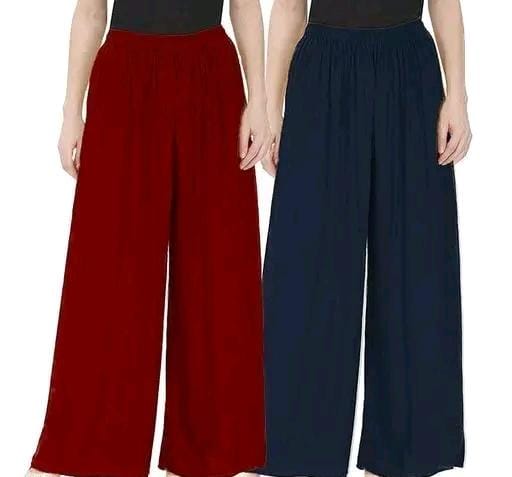 Allure Fashion Women's Flared Sharara Plazzao Combo