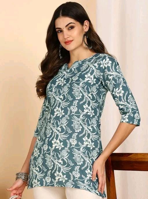 Allure Fashion Women's Short kurti Tunics