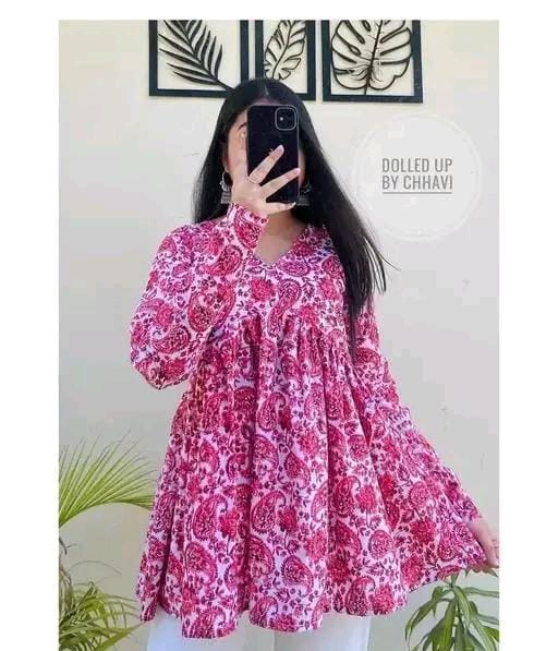 Allure Fashion Women's Short kurti Tunics