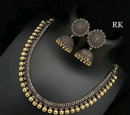 Allure Fashion Oxidised jewellery set