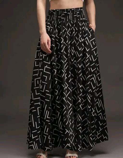 Allure Fashion Women's Flared Sharara Plazzao