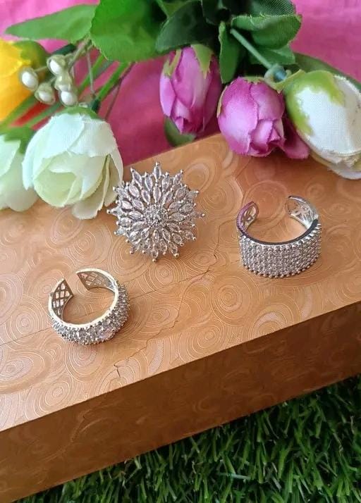Allure Fashion Women's Rings Combo