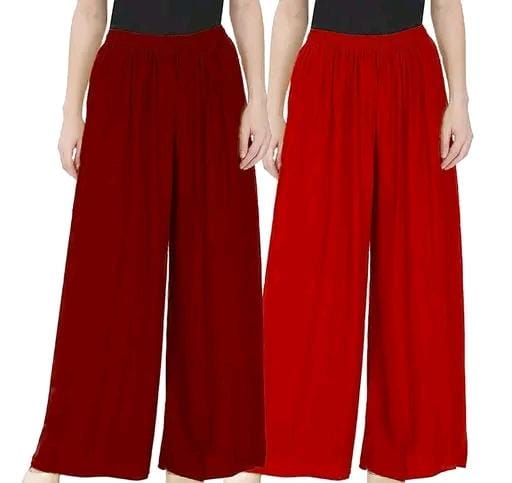Allure Fashion Women's Flared Sharara Plazzao Combo