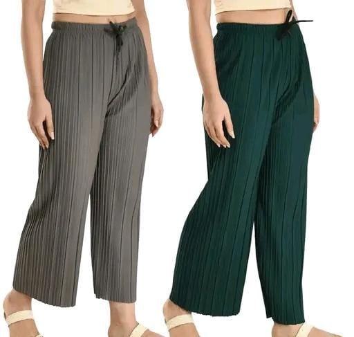 Allure Fashion Women's Flared Sharara Plazzao