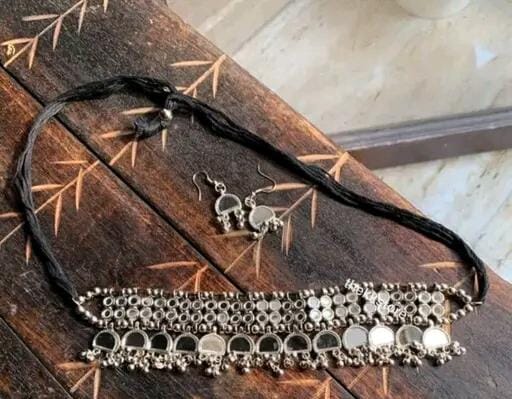 Allure Fashion Oxidised jewellery set