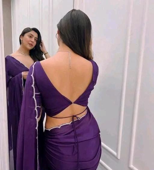 Allure Fashion Women's party wear Saree