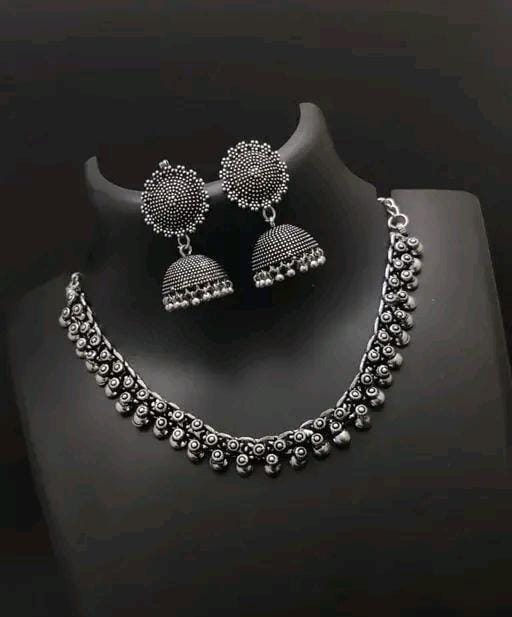 Allure Fashion Oxidised jewellery set
