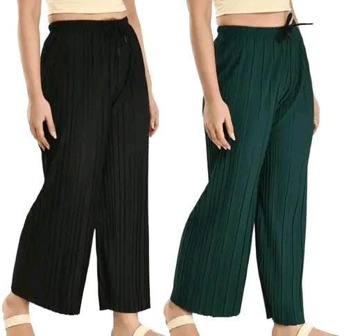 Allure Fashion Women's Flared Sharara Plazzao