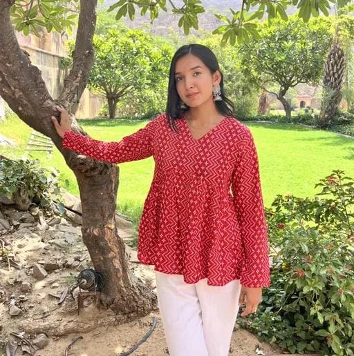 Allure Fashion Women's Short kurti Tunics