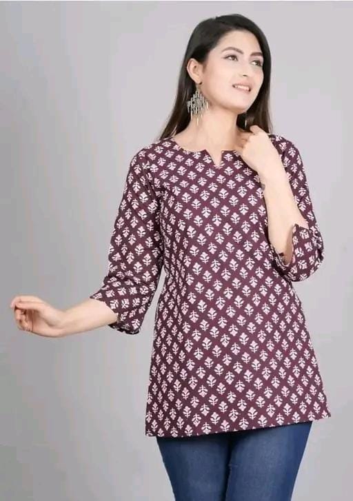 Allure Fashion Women's Short kurti Tunics