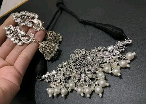 Allure Fashion Oxidised jewellery set