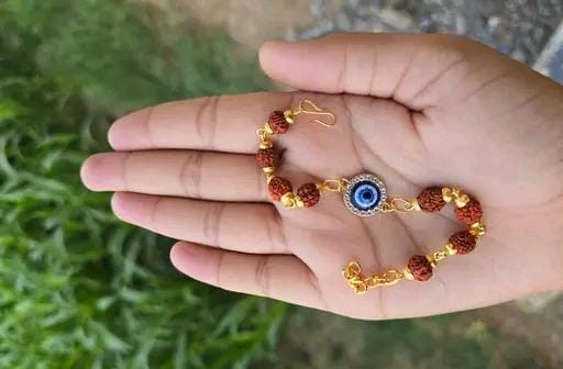 Allure Fashion Bhaiya Bhabhi Evil eye Couple Rakhi