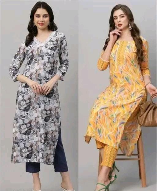 Allure Fashion Women's kurta sets Combo