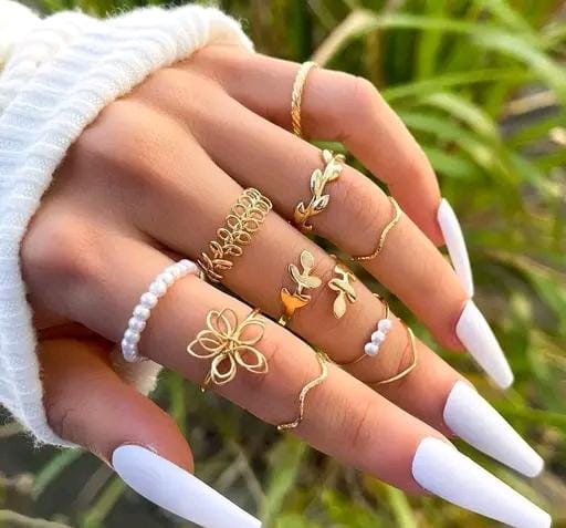 Allure Fashion Women's Combo Rings