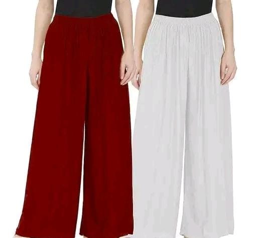 Allure Fashion Women's Flared Sharara Plazzao Combo