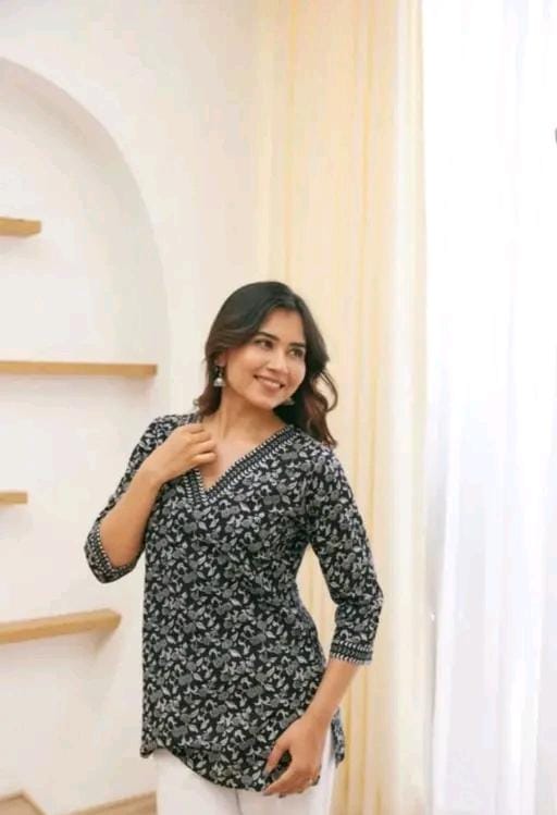 Allure Fashion Women's Short kurti Tunics