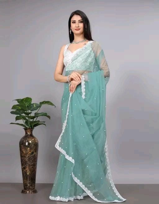 Allure Fashion Women's party wear Saree