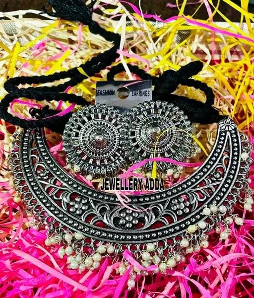 Allure Fashion Oxidised jewellery set