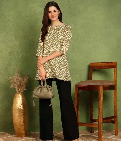 Allure Fashion Women's Short kurti Tunics