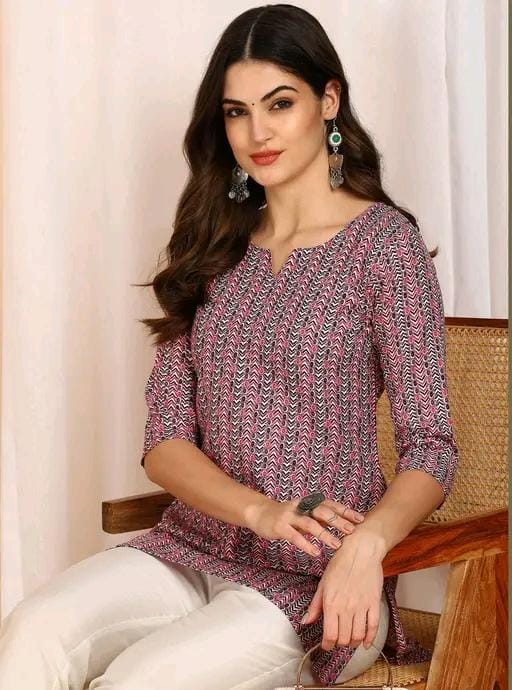Allure Fashion Women's Short kurti Tunics